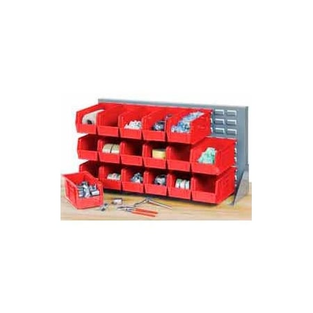 Global Industrial Steel 36 in W x 15 in D x 20 in H, Gray 550152RD